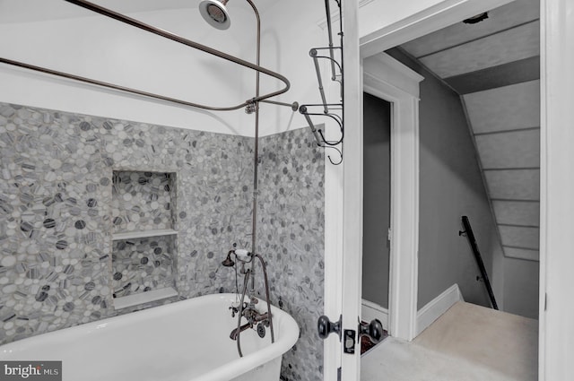 500 Dorsey Ave, Essex, MD 21221 - bathroom with a freestanding bath