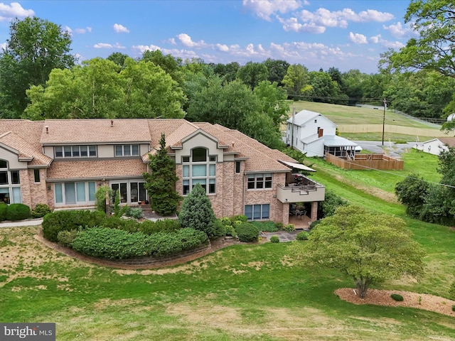 3596 Eagle Dr, Chambersburg, PA 17202 - exterior space with a yard