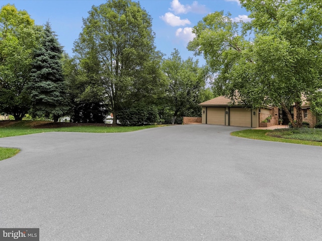 3596 Eagle Dr, Chambersburg, PA 17202 - exterior space with driveway and an attached garage