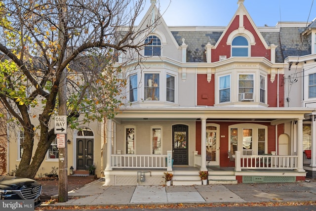 victorian house with a porch