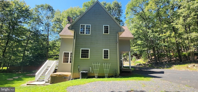 view of back of house