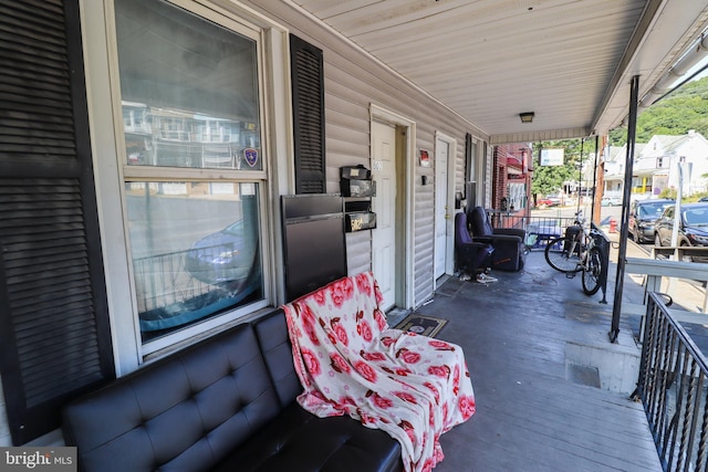 view of patio / terrace featuring a porch