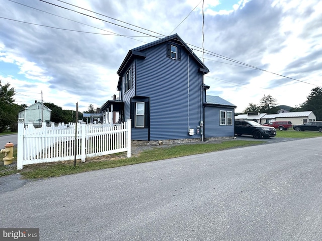 view of side of home