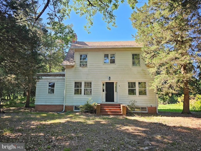 view of colonial-style house