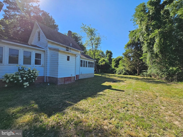 view of yard