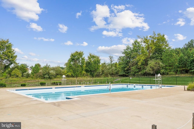 view of swimming pool