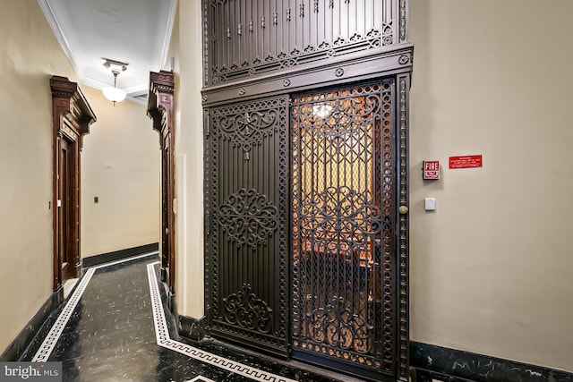 interior details featuring baseboards