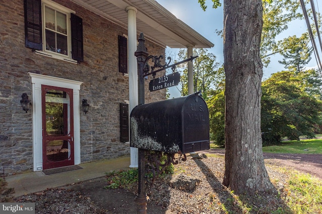 view of home's exterior