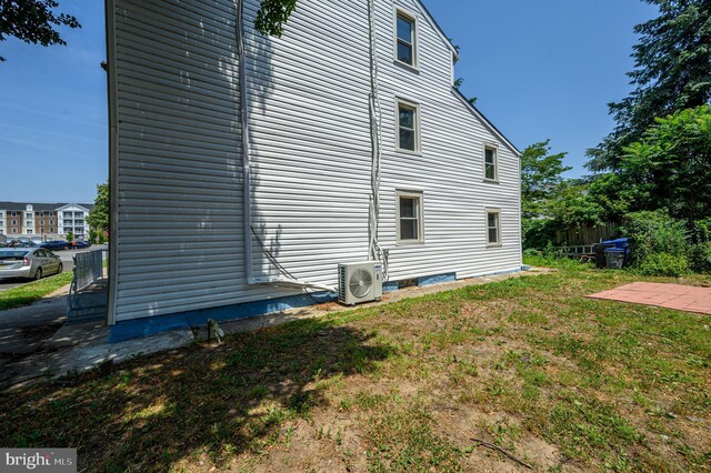 view of back of property