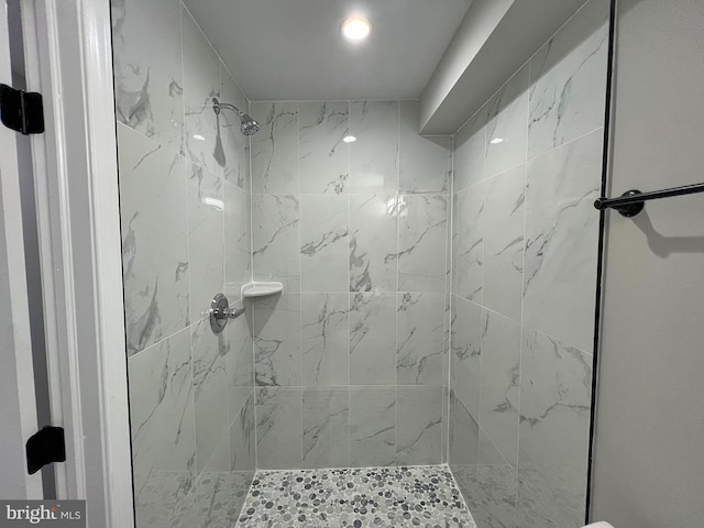 220 Montford Ave N, Baltimore, MD 21224 - full bathroom with a stall shower