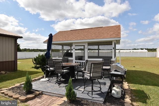 view of patio