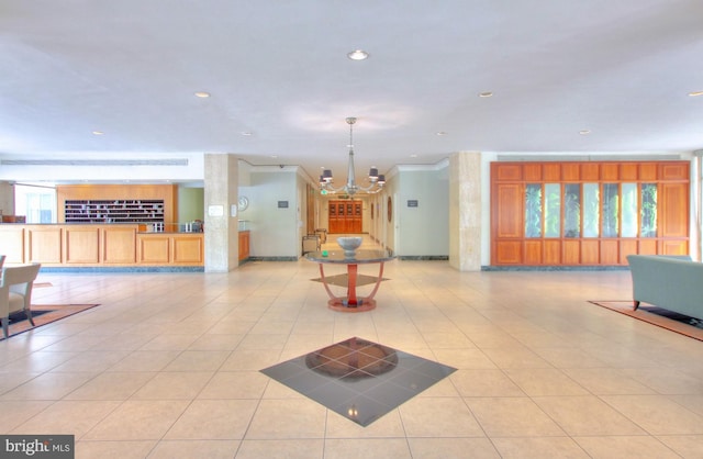 view of building lobby