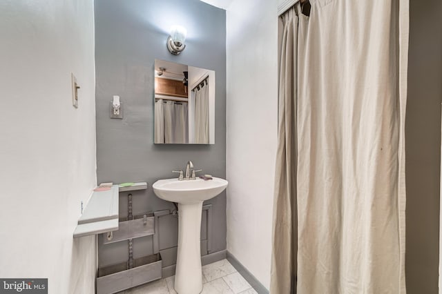 bathroom with sink