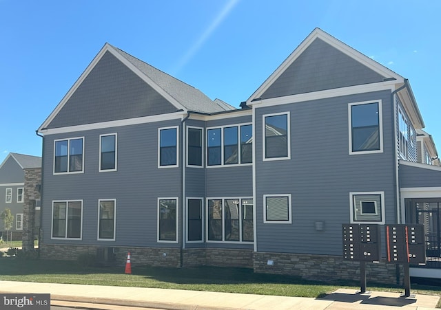 view of rear view of house