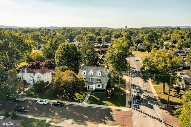 aerial view