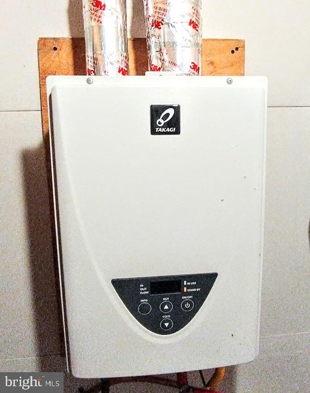 details with water heater