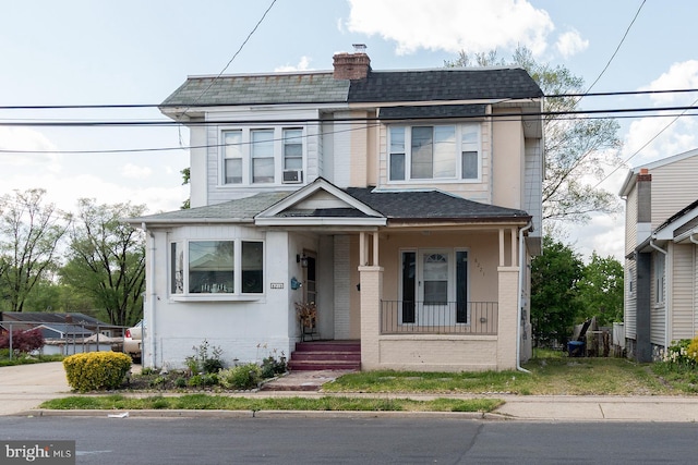 view of front of house featuring a porch