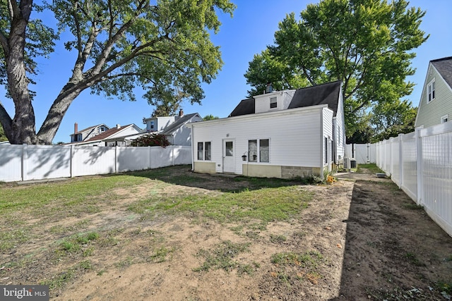 view of rear view of house