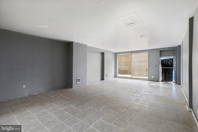 view of unfurnished living room