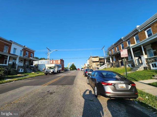 view of street