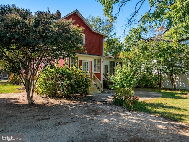 view of front of house