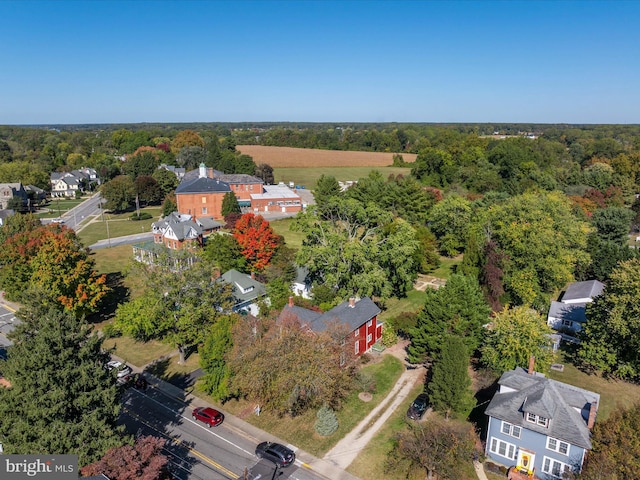 aerial view