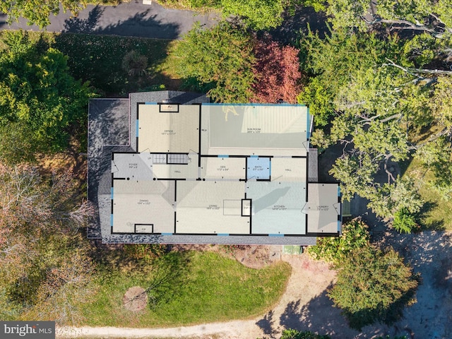 drone / aerial view