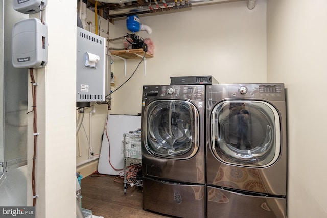 laundry area featuring separate washer and dryer