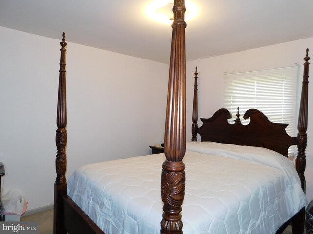 bedroom featuring carpet flooring