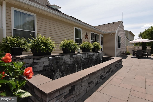 view of patio