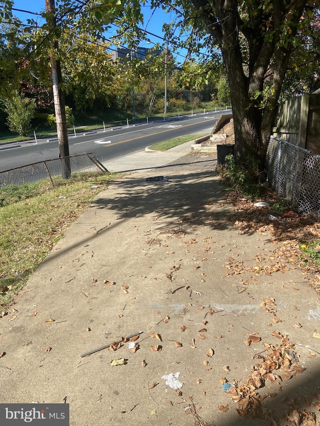 view of street