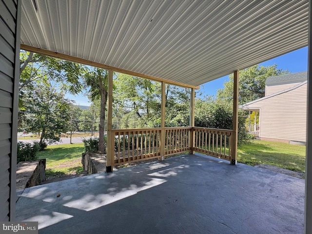 view of patio