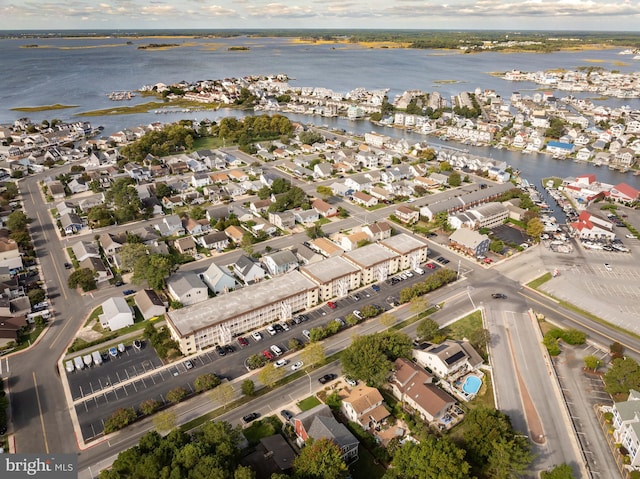 715 142nd St Unit 42304, Ocean City, MD 21842 - drone / aerial view with a water view and a residential view