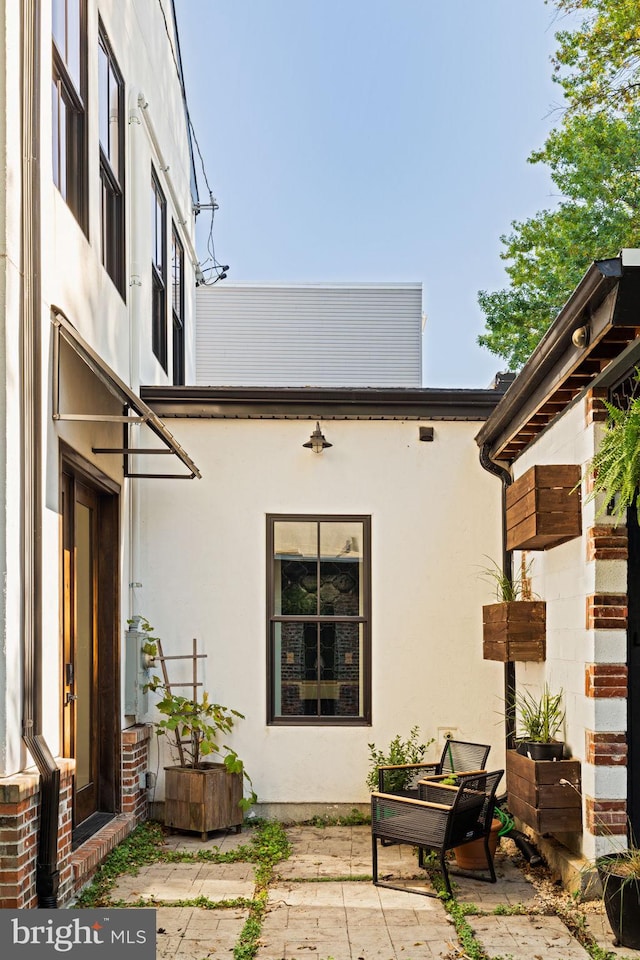 exterior space featuring a patio area