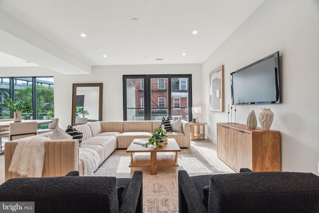 view of living room