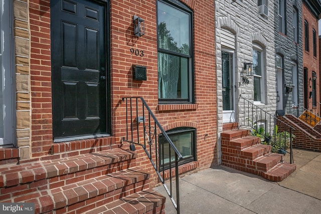 view of entrance to property