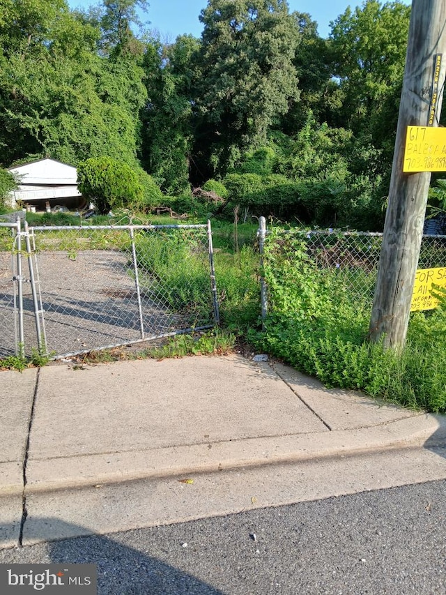 view of gate