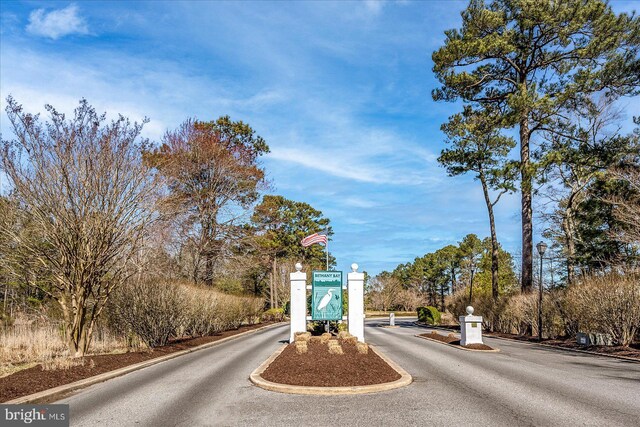 view of road