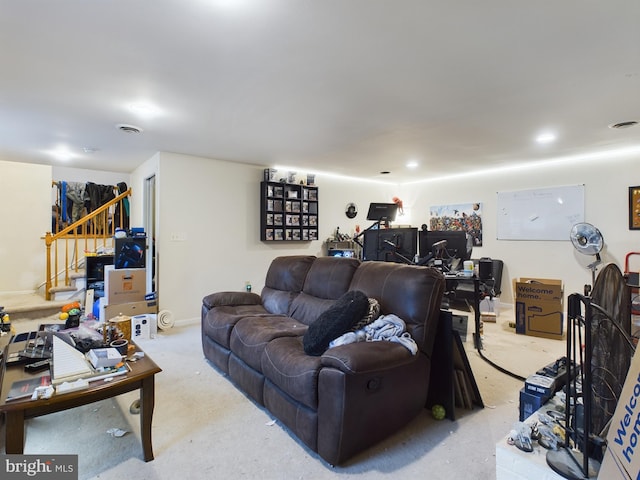 view of living room