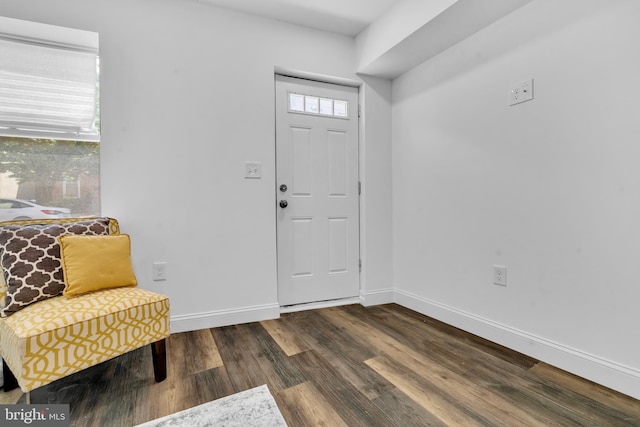 1710 Light St, Baltimore, MD 21230 - foyer with wood finished floors and baseboards
