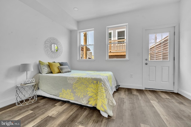 1710 Light St, Baltimore, MD 21230 - bedroom with wood finished floors and baseboards