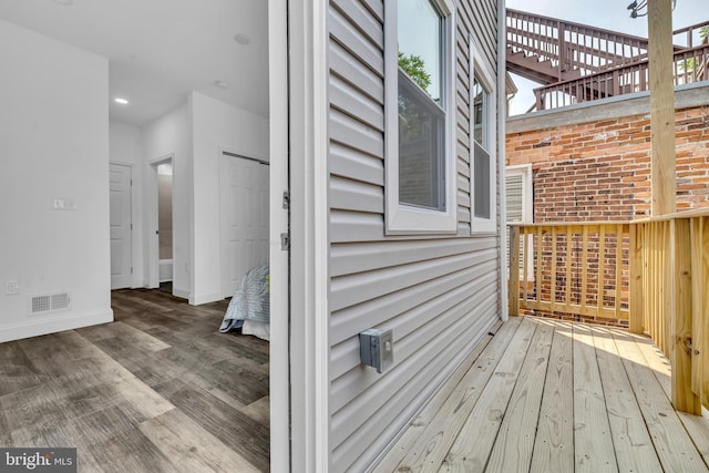 1710 Light St, Baltimore, MD 21230 - view of deck