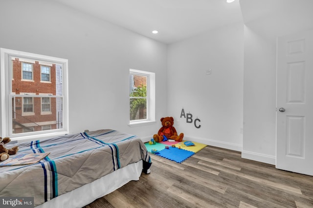 1710 Light St, Baltimore, MD 21230 - bedroom featuring wood finished floors and recessed lighting