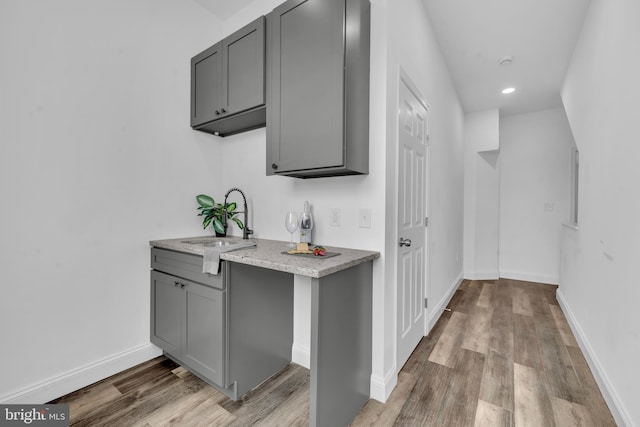 1710 Light St, Baltimore, MD 21230 - bar area with light wood-style floors and recessed lighting