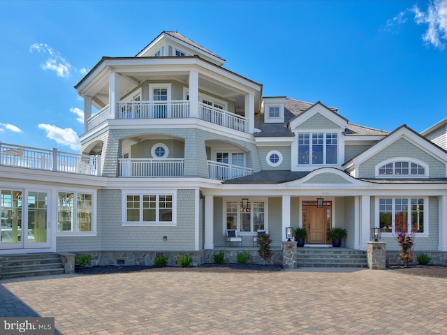9601 Ocean Vw, Ocean City, MD 21842 - view of front of property with french doors