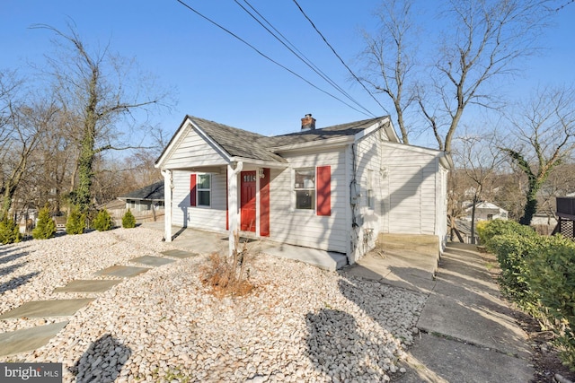 view of front of house