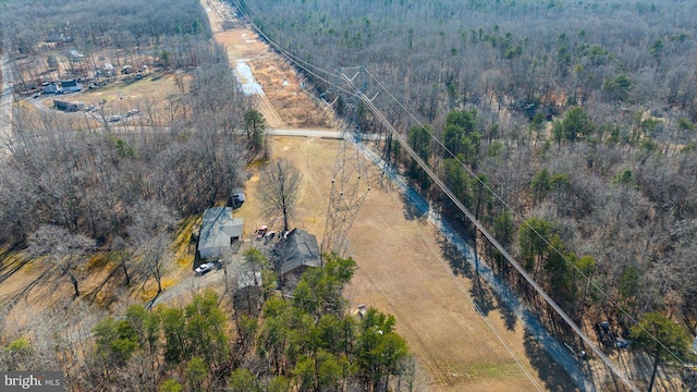 6330 Kleineidam Way, Spotsylvania, VA 22551 - drone / aerial view featuring a rural view and a wooded view