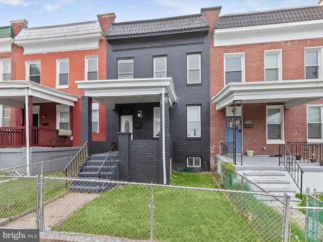 view of townhome / multi-family property