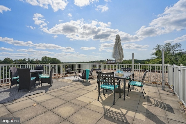 view of patio / terrace