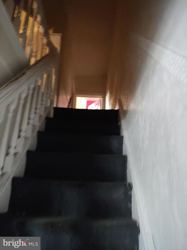 view of staircase